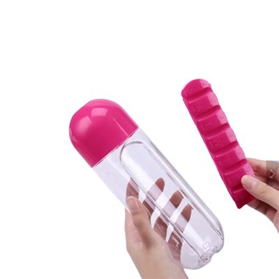 알약 상자 물병