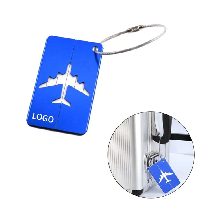 Blank Aluminum Luggage Tags